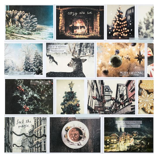 48 Pack: Christmas Photo Cardstock Paper by Recollections&#x2122;, 12&#x22; x 12&#x22;